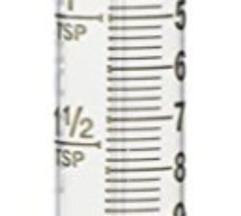 BD Oral Syringes with Tip Cap, 10 ml, Clear, 100 Count