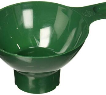 Norpro Canning Wide Mouth Plastic Funnel, Green, 4.75in/12cm