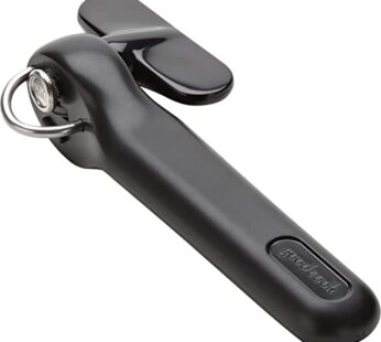 Good Cook Can Opener, Safe Cut Manual Can Opener, no Sharp Can Edges, Black