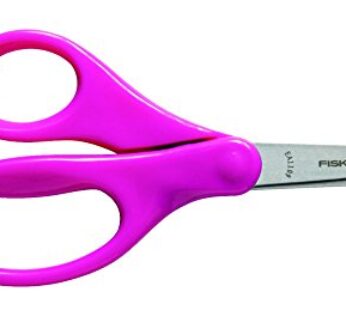 Fiskars 5″ Blunt-Tip Scissors for Kids 4+ – Scissors for School or Crafting – Back to Scho