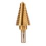 NEIKO 10189A Titanium Step Drill Bit, High-Speed Alloy Steel Bit, Hole Expander for Wood a
