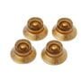 Gibson Top Hat Knobs - 4 Pack, Gold