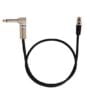 Shure WA304 2' Instrument Cable, 4-Pin Mini Connector (TA4F) with Right-Angle 1/4" Connect