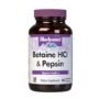 BlueBonnet Betaine HCI Plus Pepsin Vegetarian Capsules, 90 Count