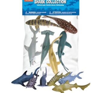 Wild Republic Shark Polybag, Educational Toys, Kids Gifts, Aquatic, Zoo Animals, Shark Toy