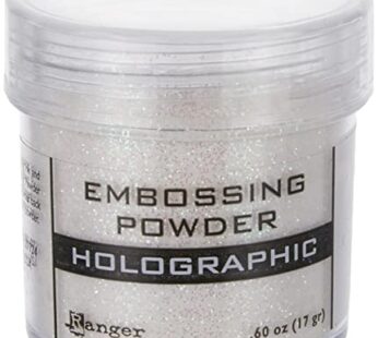 Ranger EPJ00-709 Embossing Powder .60oz, Holographic, 1.75 x 1.5 x 1.5