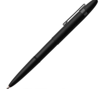 Fisher Space Pen Bullet Pen – 400 Series – Matte Black w/ Clip – Gift Boxed