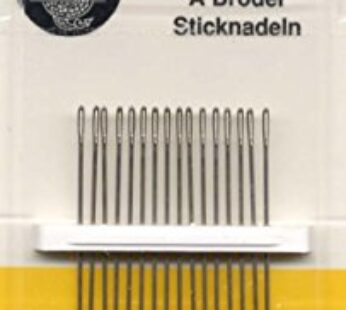 Colonial Needle John James Embroidery Hand Needles Size 8, 16/Pkg