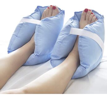 DMI Heel Cushion Protector Pillow to Relieve Pressure from Sores and Ulcers, Foot Pillow,