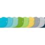 green sprouts Stay-dry Baby Bibs (10 pack) Waterproof protection, Adjustable hook-&-loop c