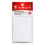 SINGER 00097 Iron-On Mending Fabric, Fabric Patch for Mending ClothesWhite, White