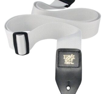 Ernie Ball Polypro Guitar Strap, White (P04036)