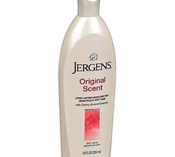 Jergens Original Scent Dry Skin Moisturizer with Cherry Almond Essence 10 oz