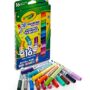 Crayola Washable Pip Squeaks Skinnies Markers, 16 Count, School Supplies, Gifts for Boys a