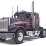 Revell 85-1506 1:25 Peterbilt 359 Conventional Tractor, Purple