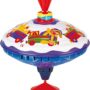Bolz Playbox Music Spinning Top Toy for Children, The Funny Buzzing Hum Gets Louder As The