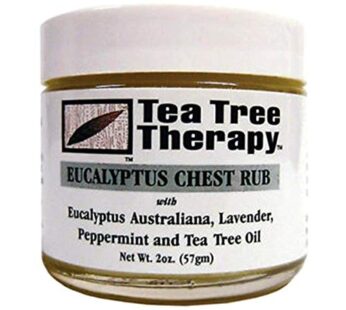 Tea Tree Therapy Eucalyptus Australian Chest Oil, Lavender Peppermint and Tea Tree, 2 Ounc