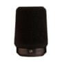 Shure A2WS Locking Microphone Windscreen - Reduces Unwanted Breath and Wind Noise, Black -