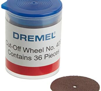 Dremel 409 Cut-off Wheel, 15/16 ” (23.8 mm) diameter, .025? (0.6mm) disc thickness, Cuttin