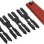 NEIKO 01970A E-Clip Remover & Installer Tool Set | 4 Piece | SAE | 1/4" to 3/8"