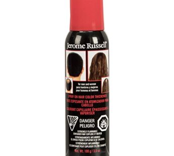JEROME RUSSELL Hair Color Thickener – Jet Black