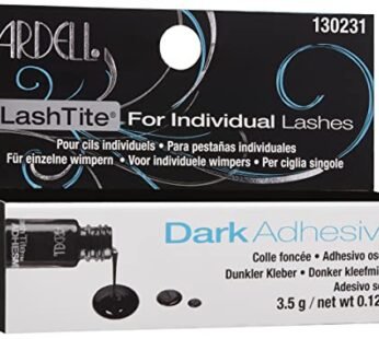 Ardell Lashtite Individual Lash Adhesive, Dark, 0.12-Ounce