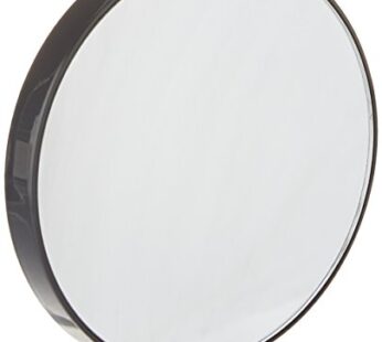 Tweezerman Professional 12X Magnifying Mirror Attaches To Any Smooth Surface