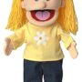 14" Katie, Peach Girl, Hand Puppet