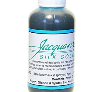 Jacquard Products Jacquard Silk Colors Dyes, 2-Ounce, Turquoise