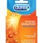 Condoms, Durex Intense Sensation Dotted Condom, 3 ct, Ultra Fine & Lubricated with Dots fo