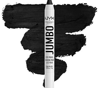 NYX PROFESSIONAL MAKEUP Jumbo Eye Pencil, Blendable Eyeshadow Stick & Eyeliner Pencil – Bl
