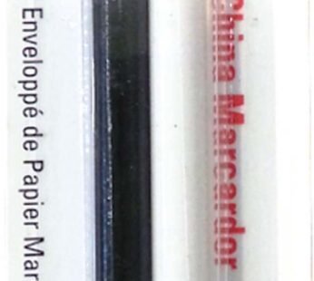 General Pencil 1240ABP China Marker Multi Purpose Grease Pencil, Black/White, 2-Pack