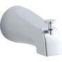 KOHLER K-15136-CP Coralais Diverter Bath Spout, Polished Chrome,0.5"