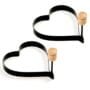 Norpro Nonstick Heart Pancake/Egg Rings, Set of 2