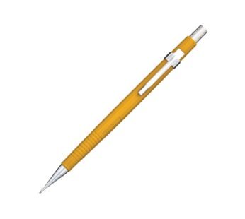 Pentel? Sharp? Automatic Drafting Pencil, 0.9 mm, Yellow