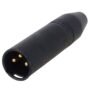 R?DE Mini-Jack Female to XLR Male Adapter for VideoMic, Black (VXLR), Camera