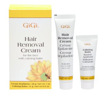 GiGi Facial Hair Removal Cream and Calming Balm Set