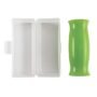 OXO Good Grips Silicone Garlic Peeler with Stay-Clean Storage Case,Clear,1EA