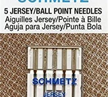 SCHMETZ Euro-Notions Ball Point Jersey Machine Needles Assorted Sizes