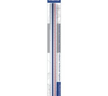 Staedtler 12-Inches Architect Triangular Scale (98718-31BK)