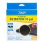 API FILSTAR XP FILTRATION FOAM 30 PPI Aquarium Canister Filter Filtration Pads 2-Count,Bla