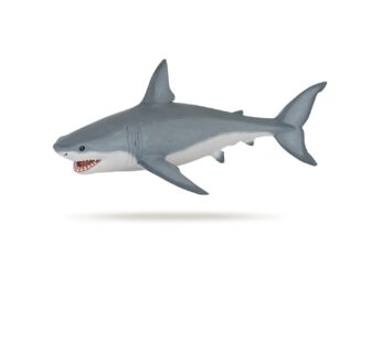 Papo – hand-painted – figurine – Marine Life – White Shark Figure-56002 – Collectible – Fo