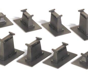 Bachmann Trains 14 PC. E-Z TRACK GRADUATED PIER SET – HO Scale