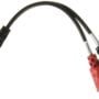 Hosa YRA-154 3.5 mm TRS to Dual RCAF Stereo Breakout Cable