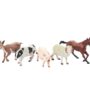 Wild Republic Farm Polybag, Pig, Horse, Cow, Sheep, Goat, 5 Piece Collection,Multi