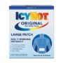 Icy Hot Medicated Patch Extra Strength Pain Relief Patch for Back or Large Area, 5 Count (