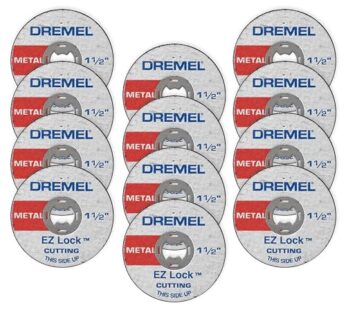 Dremel EZ456B 1 1/2-Inch EZ Lock Rotary Tool Cut-Off Wheels- Rotary Tool Cutting Accessori