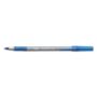 BIC Round Stic? Grip? Xtra-Comfort Fine Ball Point Pen, Blue, 12 Pack