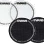 Evans EQ Single Pedal Patch, Black Nylon