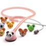 ADC 618P Adscope Adimals Model 618 Pediatric Clinician Stethoscope With Tunable AFD Techno